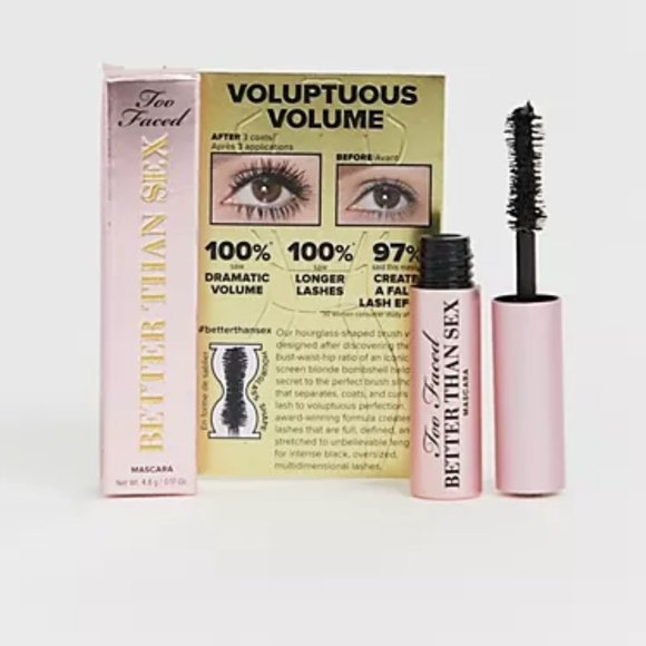Too Faced Other - Too Faced Travel Size Better Than Sex Volumizing Mascara